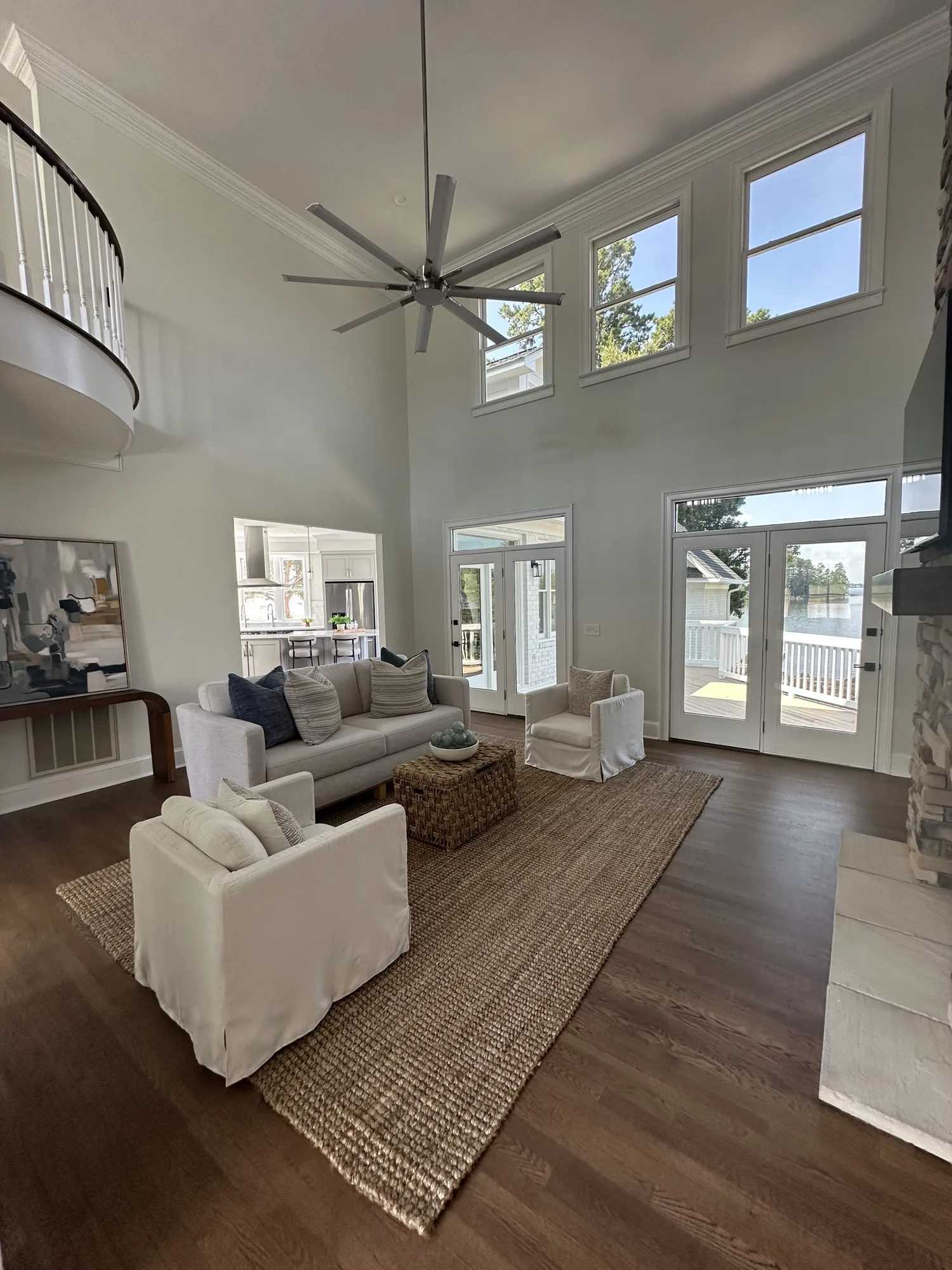 Professionally painted interior by Morales Paint & Drywall